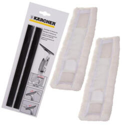 Karcher 2 db mikroszálas mop + 1 db gumibetét KARCHER WV 1 2 5 50 60 75 EASY