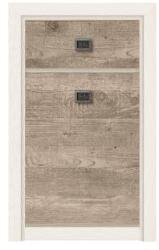 GERBOR KOEN II 020 komód 1D1S fenyő/tölgy karabel - mindigbutor