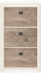 GERBOR KOEN II 023 cipősszekrény BUT3D fenyő/tölgy karabel - mindigbutor