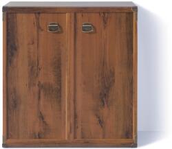 GERBOR INDIANA J-012 komód JKOM 2D 80 tölgy shutter - mindigbutor