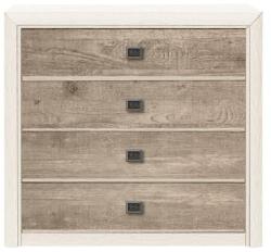 GERBOR KOEN II 008 komód KOM 4S fenyő/tölgy karabel - mindigbutor