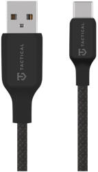 Tactical Stitch Thread kábel USB-A/USB-C 0.3m fekete (57983126580)