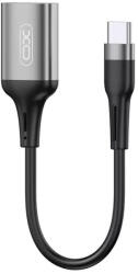 XO Adapter OTG NB201 Type-C to USB-A 150mm fekete (6920680824588)