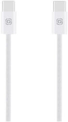 OBAL: ME Super Fast USB-C/USB-C Fonott kábel 60W 1m fehér (CC60BWH)