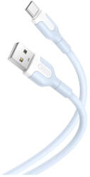 XO NB212 kábel USB / USB-C 1M 2.1A kék (6920680827749)