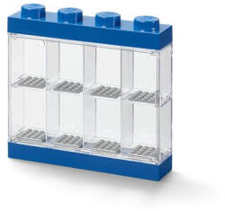 LEGO® Gyűjtődoboz, minifiguráknak, 8 rekesz, LEGO, kék (L40650005)