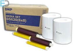  DNP DS620 15 x 20cm (6" x 8" ) 2 x 200 Media set ( 10 x 15cm ( 2 x 400 4"x6"))