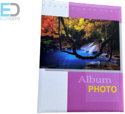  Fotóalbum 10 x 15cm / 200kép "Vízpart ", 3 színben (bedugdosós, nem kell ragasztani)