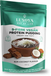 Luxoya Vegan Protein Puding Rumos-kókuszos csokoládé ízű 450g