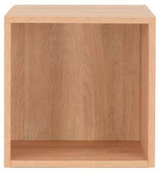 Leziter Boxie nyitott fali szekrény 40x40x37 cm sonoma tölgy LBX404037NYST