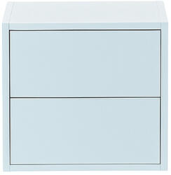 Leziter Boxie 2 fiókos fali szekrény 40x40x37 cm kék LBX40402FK