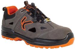 Kapriol munkavédelmi szandál S1PL ESD SR FO szürke/narancs