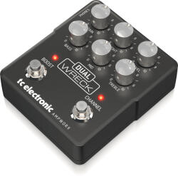TC Electronic DUAL WRECK PREAMP, Gitár előfok pedál (TC 0709-AJS86)