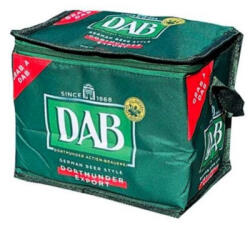 DAB sörválogatás hűtőtáskában (6 x 0, 5 l dobozos sör)