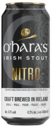 Carlow Brewing Company Nitro Irish Stout sör 4, 3% 0, 44 L dobozos