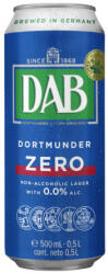 DAB Zero 0, 0% alkoholmentes sör 0, 5 L dobozos