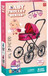 Luna Rózsaszín babakocsi dobozban 39x66x74 cm (000623265)