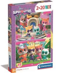 Clementoni Disney Szuper Kiscicák 2x20 darabos puzzle (24811) - jateknet