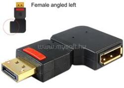 Delock Displayport apa > Displayport anya adapter, balra forgatott (DL65377) (DL65377)