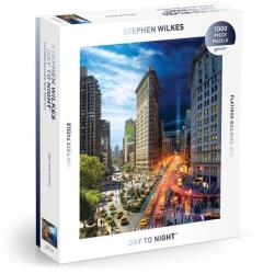 Galison 1000 db-os puzzle - Day To Night Flatiron, Stephen Wilkes (83043) (83043)