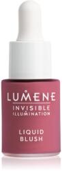 Lumene Invisible Illumination fard de obraz lichid pentru o piele mai luminoasa culoare Berry Nectar 15 ml