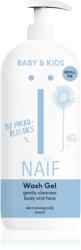 Naif Baby & Kids Wash Gel tisztító gél gyerek és csecsemőknek testre és arcra Refill Me 500 ml