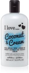I Love Cosmetics Coconut & Cream tusoló és fürdő géles olaj 500 ml