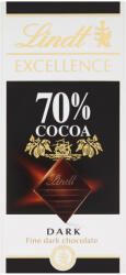 Lindt Excellence extra keserű étcsokoládé 70% 100 g