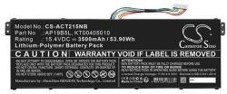 Cameron Sino li-polymer akku (15, 4v/3500mAh, acer ap19b5l kompatibilis) fekete (CS-ACT215NB)
