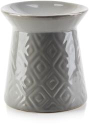 Mondex Gyertyatartó, Mondex, Kerámia, 8, 2x8x9, 4 cm, Szürke (HTTP6494)