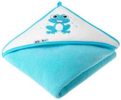 AKUKU fürdőlepedő 100x100cm Béka türkiz (GRGflam)