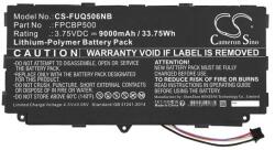 Cameron Sino li-polymer akku (3, 75v / 9000mAh, fujitsu fpb0327 kompatibilis) fekete (CS-FUQ506NB)