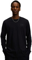 Under Armour SPORTSTYLE LEFT CHEST LS Black/Pitch Gray Férfipóló S