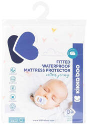 KikkaBoo Mintás matracvédő 60x120 cm - Hearts heart