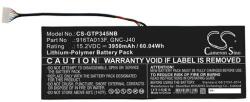 Cameron Sino li-polymer akkumulátor, 15.2v, 3950mAh, kompatibilis gigabyte 961ta013f -vel (CS-GTP345NB)