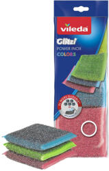 Vileda Glitzi Power Inox Colors súroló 3db