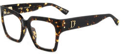 Dsquared2 D2 0151/G 086 55 Női szemüvegkeret (optikai keret) (D2 0151G 086)
