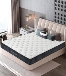 Sincere Furniture Comfort Line 140x200x23cm ortopéd kétoldalas antiallergén táskarugós matrac , steppelt huzattal kemény matrac (623-140)