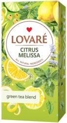 Lovare Lovare, Prémium Ízesített Zöld Tea, "Melissa", 20 filter (ARKA00047)