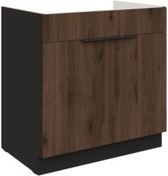 Lempert Niki 34 konyha 80 ZL 1S BB okapi dió/ fekete