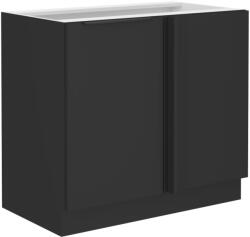 Lempert Niki 36 konyha 105 ND 1F BB matt fekete