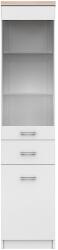 Mebel Bos Top Mix W1D1W1S vitrin fehér