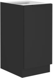 Lempert Niki 36 konyha 40 D 1F BB matt fekete