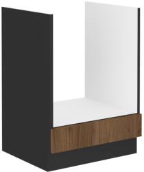 Lempert Niki 34 konyha 60 D GAZ BB okapi dió/ fekete