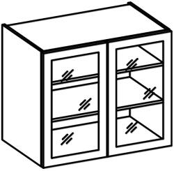 Lempert Niki 36 konyha 80 GS-72 2F matt fekete