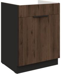 Lempert Niki 34 konyha 60 ZL 1S BB okapi dió/ fekete