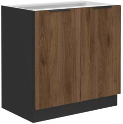 Lempert Niki 34 konyha 80 D 2F BB okapi dió/ fekete