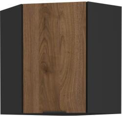 Lempert Niki 34 konyha 60x60 GN-72 1F (45°) okapi dió/ fekete