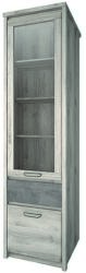 Mebel Bos Jazz W1D1W1S nairobi gesztenye / onyx vitrin