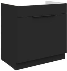 Lempert Niki 36 konyha 80 ZL 1S BB matt fekete